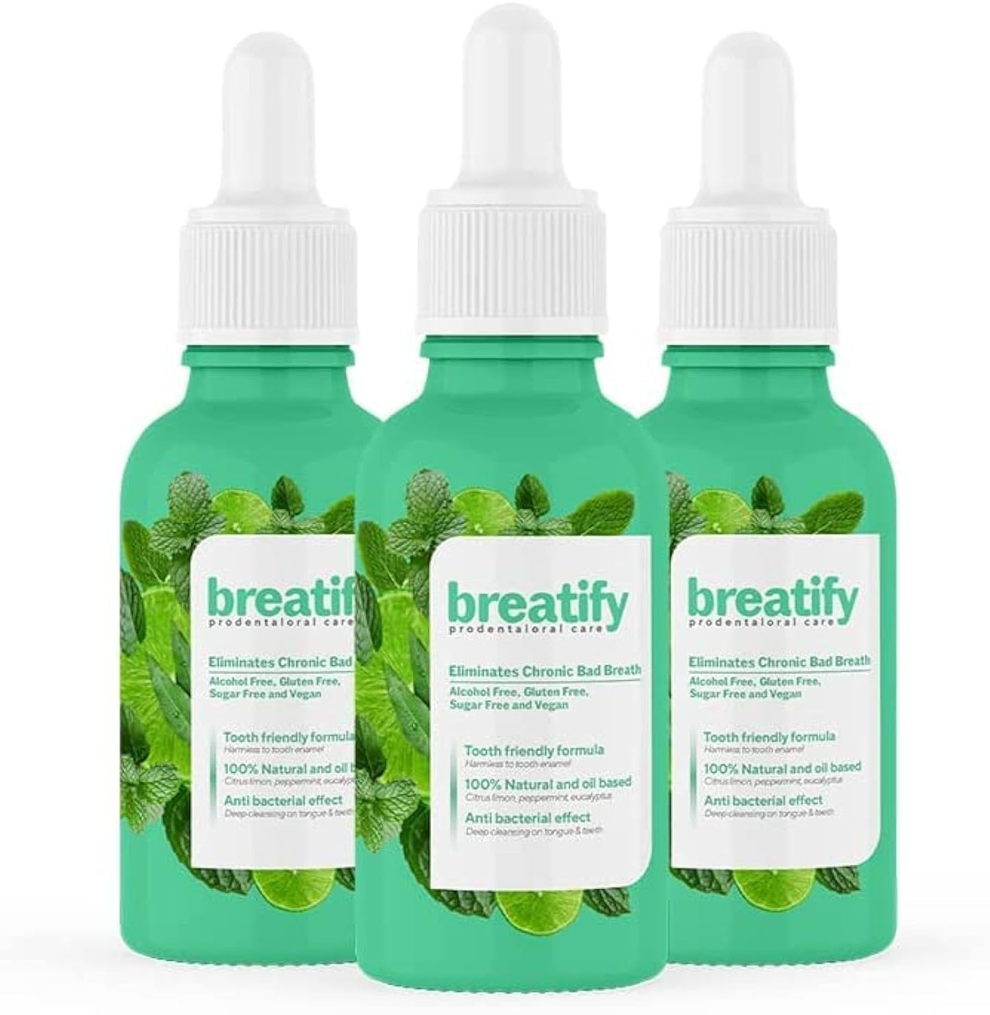 Breatify - Refrescante Bucal - Gotas Para Mal Aliento ✨