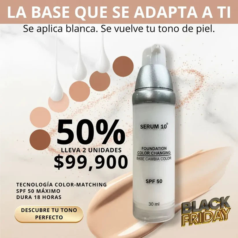 BASE MAGICA SERUM 10 Luckine -Últimas 7 Unidades 🔥OFERTA Black Friday🔥
