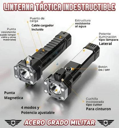 ⚡️Linterna Indestructible Súper Potente 6 en 1 PowerLUMEN™⚡️